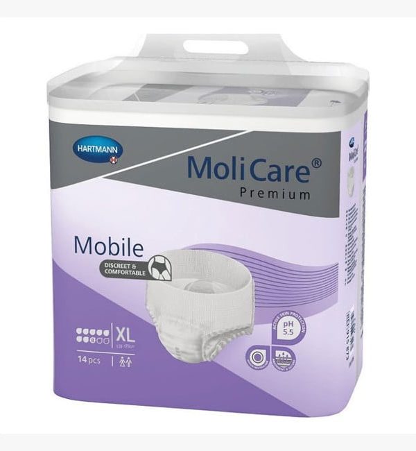 MoliCare Premium Mobile Super Εσώρουχο νύχτας  No XLarge  8 σταγόνων   14τεμ.