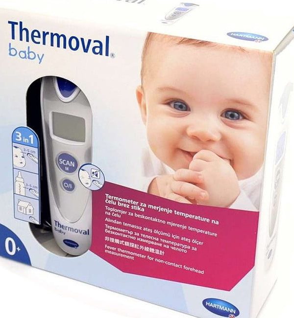 Thermoval baby sense Ψηφιακό θερμόμετρο με υπέρυθρες ακτίνες για  βρέφη 1τεμ.