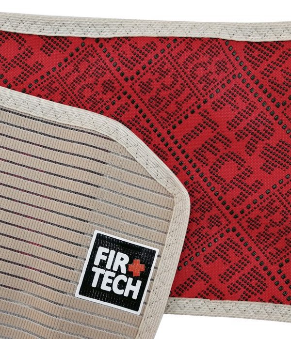 FIRTECH ΕΛΑΣΤΙΚΗ ΟΡΘΟΠΕΔΙΚΗ ΑΕΡΙΖΟΜΕΝΗ ΖΩΝΗ ΟΣΦΥΟΣ 16εκ. ΜΕ ΚΕΡΑΜΙΚΑ ΥΛΙΚΑ ΚΑΙ ΜΕΤΑΛΛΑ REF 95020 Beige