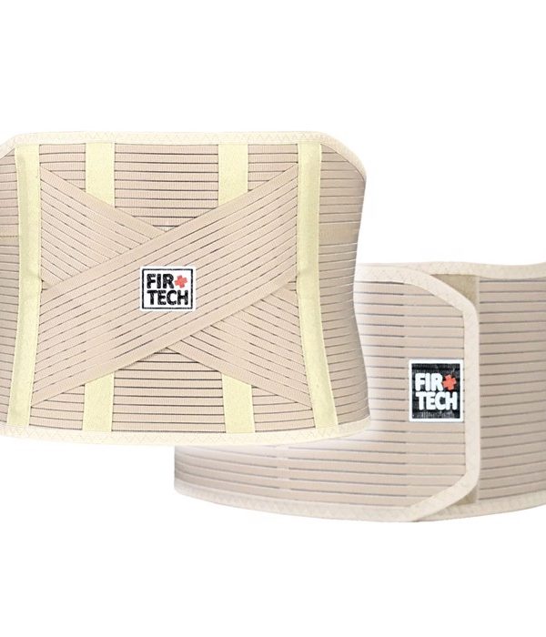 FIRTECH ΕΛΑΣΤΙΚΗ ΟΡΘΟΠΕΔΙΚΗ ΑΕΡΙΖΟΜΕΝΗ ΖΩΝΗ ΟΣΦΥΟΣ LUMBOSTAT 4 μπανέλες και ενίσχυση τύπου Χ REF: 95042 Beige